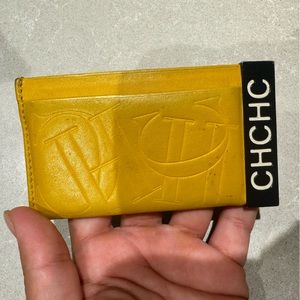 Carolina Herrera - yellow card holder